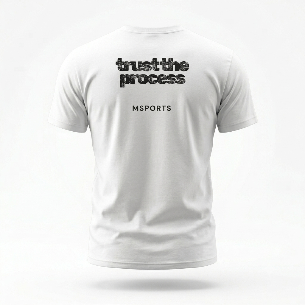 Trust The Process T-Shirt – Premium Unisex Bio-Baumwoll-Shirt mit Motiv