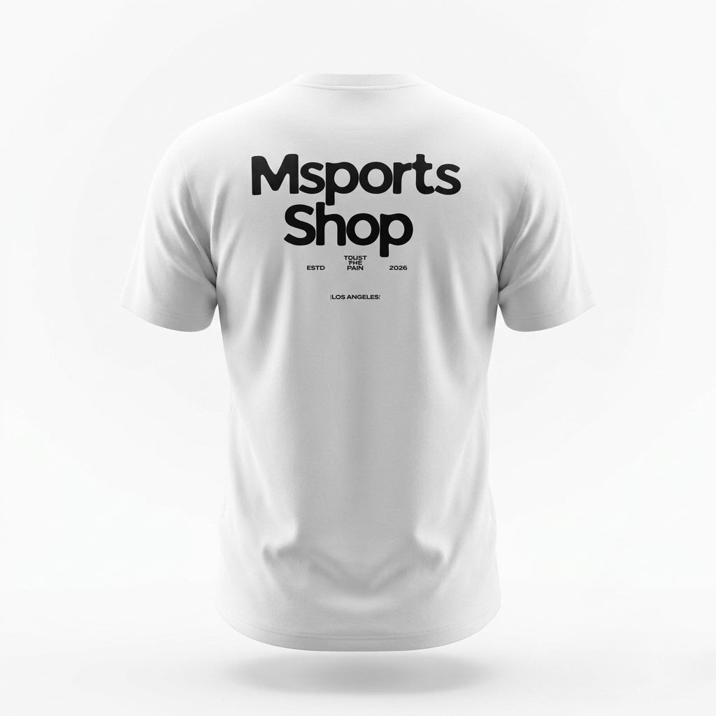 Premium Heavyweight Fitness T-Shirt | Gym & Streetwear Basic